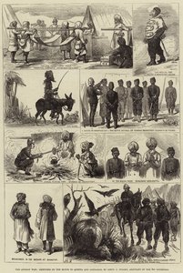 Afghánská válka, Náčrtky na cestě do Kvéty a Candaharu